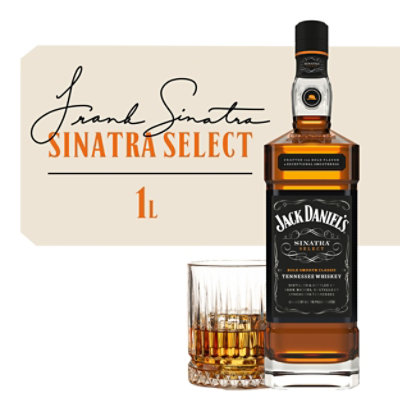 Jack Daniels Tennessee Sinatra Select Whiskey 90 Proof In Bottle - 1 Liter - Image 1