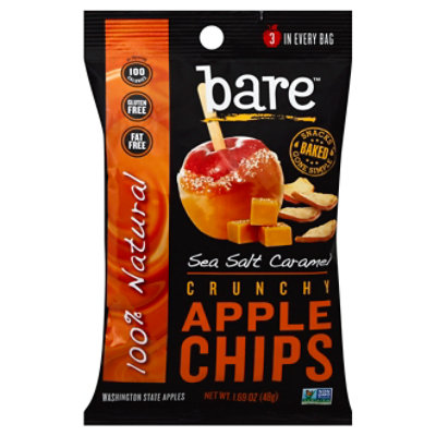 bare Natural Crunchy Sea Salt Caramel Apple Chips - 1.69 Oz - Image 1