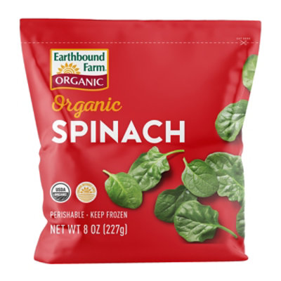 Earthbound Farm Organic Spinach Cut - 8 Oz