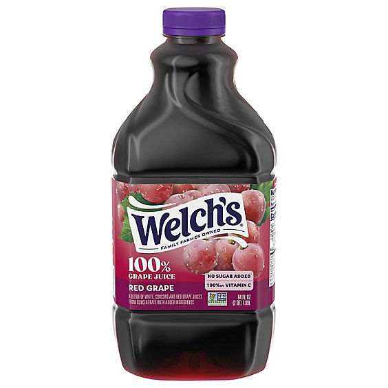 Welchs Red Grape Juice 100% - 64 Oz