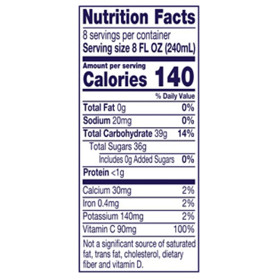 Welchs Red Grape Juice 100% - 64 Oz - Image 3