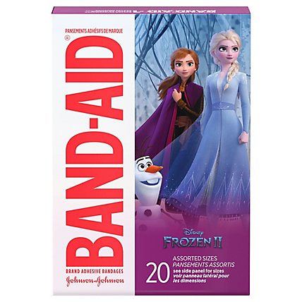 BAND-AID Brand Adhesive Bandages Disney Frozen - 20 Count - Image 1