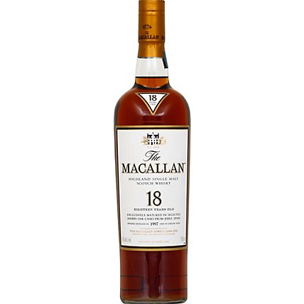 Macallan 18 Year Old Scotch 86 Proof - 750 Ml - Image 2