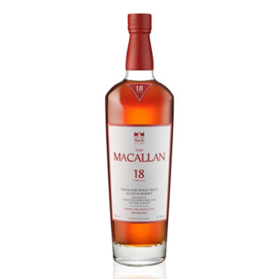 Macallan 18 Year Old Scotch 86 Proof - 750 Ml (limited quantities may be available in store) - Image 1