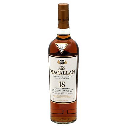 Macallan 18 Year Old Scotch 86 Proof - 750 Ml - Image 1