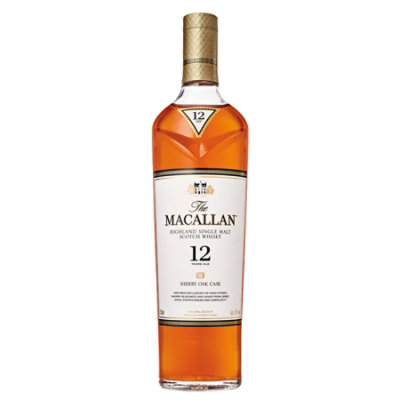 The Macallan Whisky Scotch Highland Single Malt In Box 86 Proof - 750 Ml - Image 1