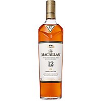 The Macallan Whisky Scotch Highland Single Malt In Box 86 Proof - 750 Ml - Image 1