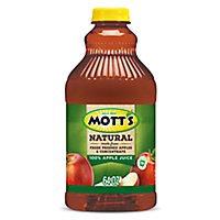 Motts Juice 100% Apple Natural - 64 Fl. Oz. - Image 1