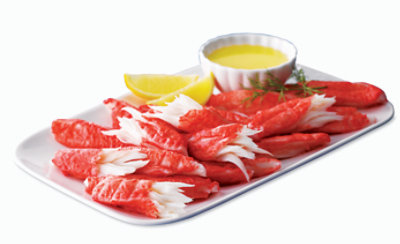 Seafood Counter Alaskan Snow Leg Surimi P/F W/Cocktail Sauce (250 Cal