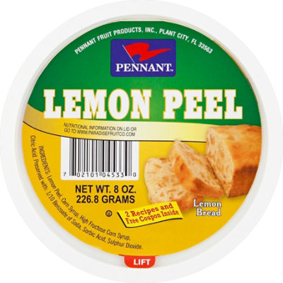 Pennant Diced Lemon Peel - 8 Oz - Image 2