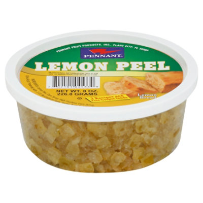 Pennant Diced Lemon Peel - 8 Oz - Image 1