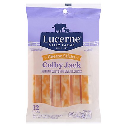 Lucerne Cheese Sticks Colby Jack - 12-0.83 Oz - Image 3