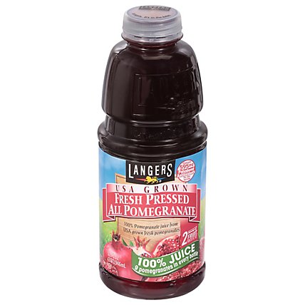Langers Juice Fresh Pressed All Pomegranate - 32 Fl. Oz. - Image 2