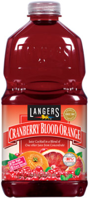 Langers Cranberry Blood Orange Cocktail - 64 Fl. Oz. - Image 2