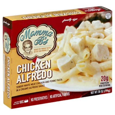 Momma B S Chicken Alfredo Family Size - 28 Oz - Vons