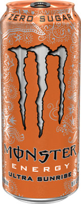 Monster Energy Drink Zero Sugar Ultra Sunrise - 16 Fl. Oz. - Image 1