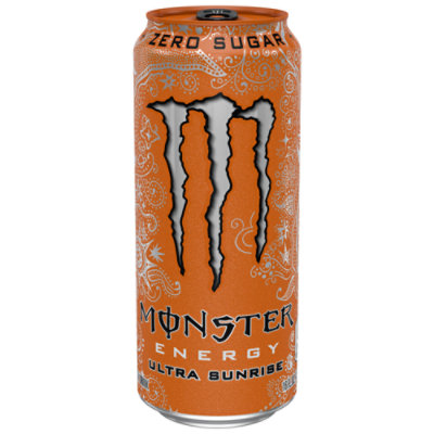 Monster Energy Ultra Sunrise Sugar Free Energy Drink 16 oz.