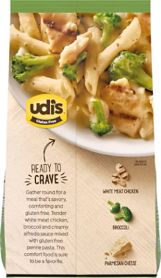 Udis Gluten Free Fettuccine Alfredo - 18 Oz - Image 4