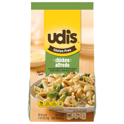 Udis Gluten Free Fettuccine Alfredo - 18 Oz