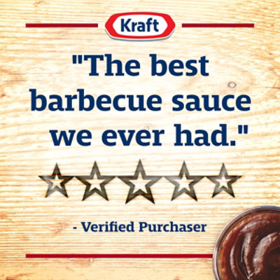 Kraft Original Slow Simmered Barbecue Sauce Bottle - 18 Oz - Image 4