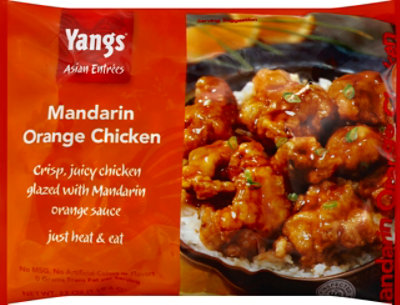 Yangs Asian Entrees Mandarin Orange Chicken - 22 Oz - Image 2