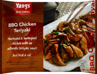 Yangs Asian Entrees Bbq Chicken Teriyak - 21 Oz - Image 2
