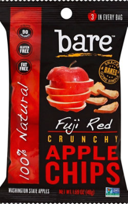 bare Natural Crunchy Fuji Red Apple Chips - 1.69 Oz - Image 2