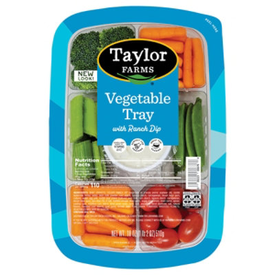 Taylor Farms Veggie Tray - 18 Oz - Image 1