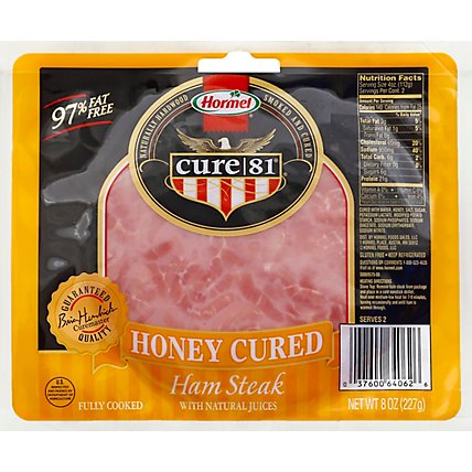 Hormel Cure 81 Honey Ham Steak - 8 Oz - Image 2
