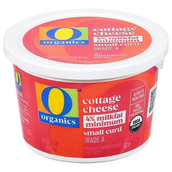 O Organics Organic Cheese 4% Milkfat - 16 Oz
