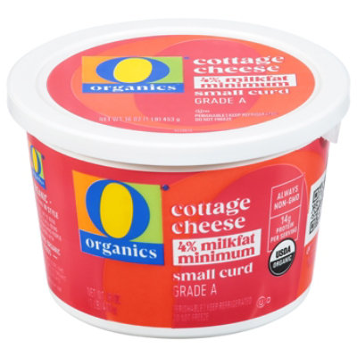 O Organics Cottage Cheese 4% Milkfat - 16 Oz - Image 1