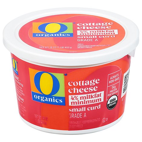 O Organics Organic Cheese 4% Milkfat - 16 Oz