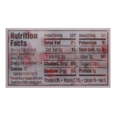 Pomegranate Arils Fresh - 4.4 Oz - Image 4