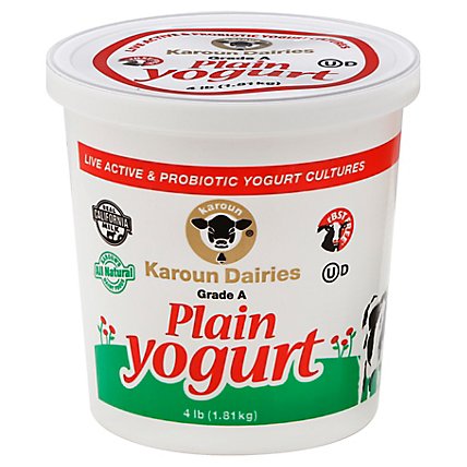 Karoun Plain Yogurt - 64 Oz - Image 1