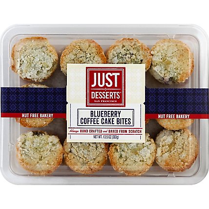 Just Desserts Cake Bites Coffee Blueberry 24 Count - Each - Image 2