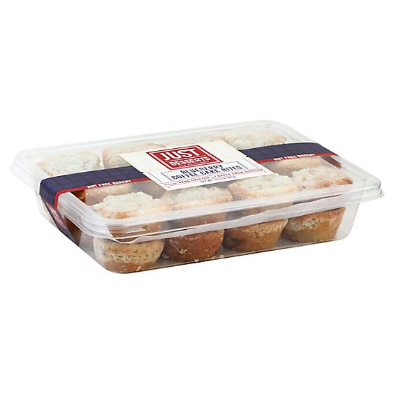 Just Desserts Cake Bites Coffee Blueberry 24 Count - Each