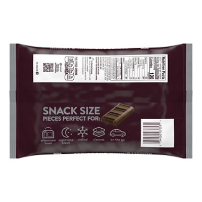 HERSHEY'S Milk Chocolate Snack Size Candy Bag - 10.35 Oz - Image 2