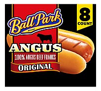 Ball Park Uncured Angus Beef Hot Dogs - 8 Count