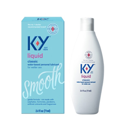 K-Y Liquid Personal Lubricant Water Based - 2.5 Oz - Image 2