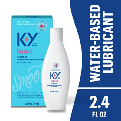 K-Y Liquid Personal Lubricant Water Based - 2.5 Oz - Image 1