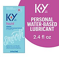 K-Y Liquid Personal Lubricant Water Based - 2.5 Oz - Image 1
