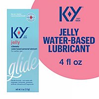 K-Y Jelly Personal Lubricant Water Based - 4 Oz - Image 1