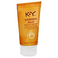 K-Y Warming Jelly Personal Lubricant - 5.0 Oz - Image 1