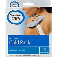 Signature Care Cold Pack Instant Pain Relief - 2 Count - Image 2