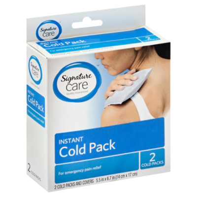 Signature Select/Care Cold Pack Instant Pain Relief - 2 Count - Image 1