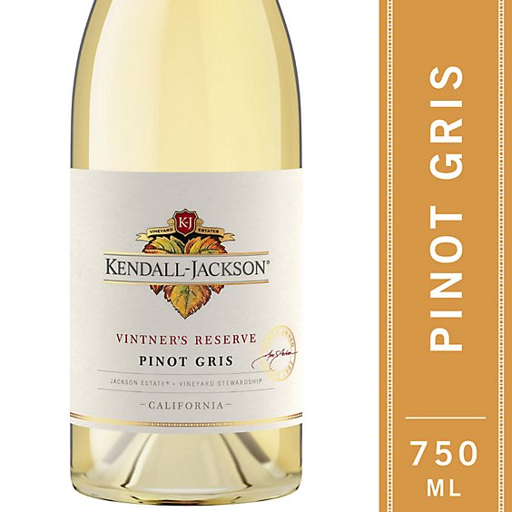 Kendall-Jackson Vintners Reserve Pinot Gris White Wine - 750 Ml