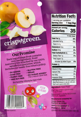 Crispy Green Crispy Fruit Asian Pear - 0.36 Oz - Image 6