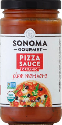 Sonoma Gourmet Pasta Sauce Plum Tomato Marinara Jar - 25 Oz