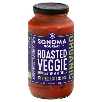 Sonoma Gourmet Pasta Sauce Roasted Vegetables Jar - 25 Oz - Image 3