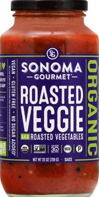 Sonoma Gourmet Pasta Sauce Roasted Vegetables Jar - 25 Oz - Image 2